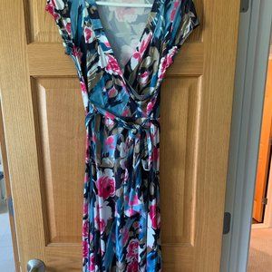 Janette Fashion 3:16 Maxi Dress with Wrap top